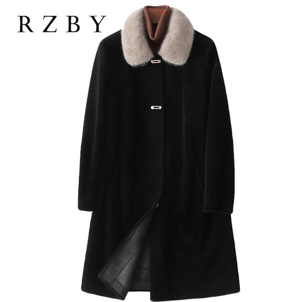 rzby women 100% real wool classic autumn winter fashion warm overcoat ladies pure wool with collar rzby264, Black
rzby women 100% real wool classic autumn winter fashion warm overcoat ladies pure wool with collar rzby264, Black