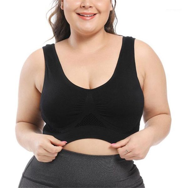 bras plus size women shockproof breathable wireless push-up vest bra sports seamless xrq881, Red;black
bras plus size women shockproof breathable wireless push-up vest bra sports seamless xrq881, Red;black