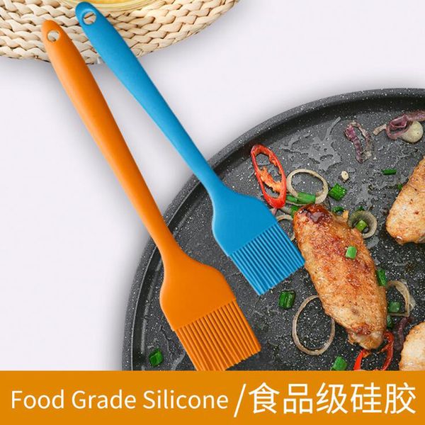 1pc silicone basting pastry brush oil brushes for cake bread butter baking tools kitchen barbecue oil brushes safety bbq tools
1pc silicone basting pastry brush oil brushes for cake bread butter baking tools kitchen barbecue oil brushes safety bbq tools