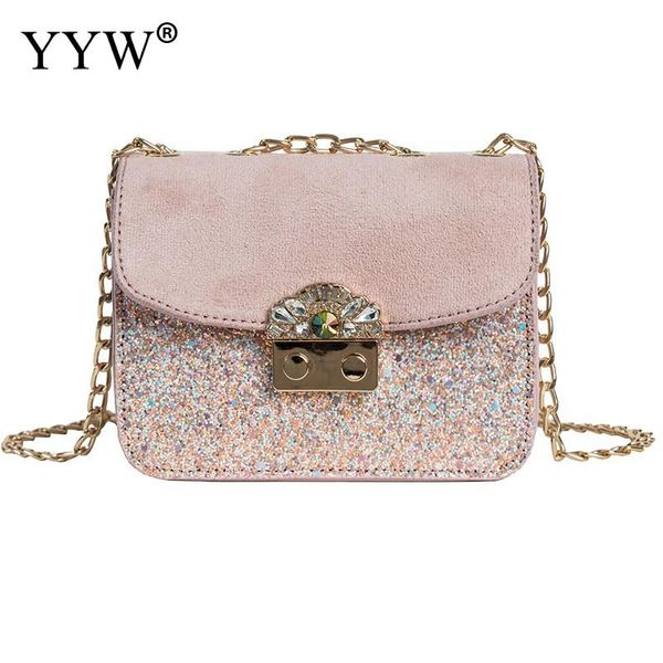 2020 women pink pu leather crossbody bag designer sequin gold fashion mini chain box bag for girl flap small message yyw
2020 women pink pu leather crossbody bag designer sequin gold fashion mini chain box bag for girl flap small message yyw