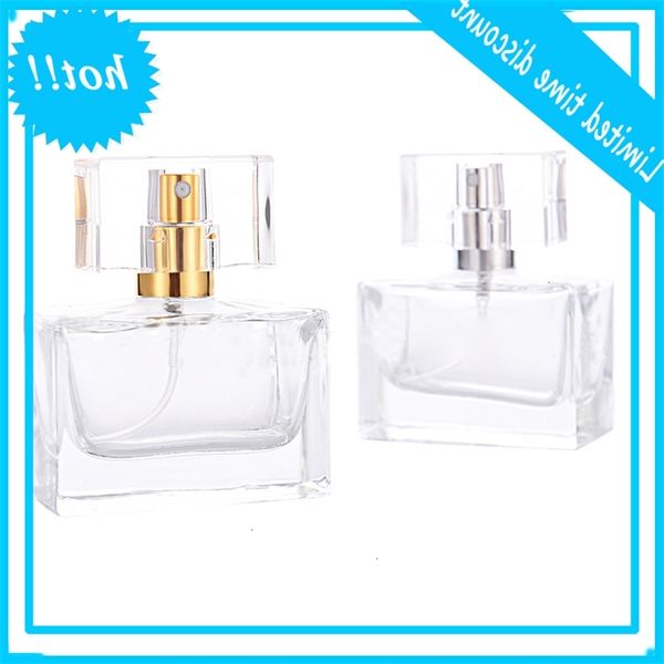 30ml square perfume clear glass spray empty fragrance comestic packaging bottle in stocks
30ml square perfume clear glass spray empty fragrance comestic packaging bottle in stocks