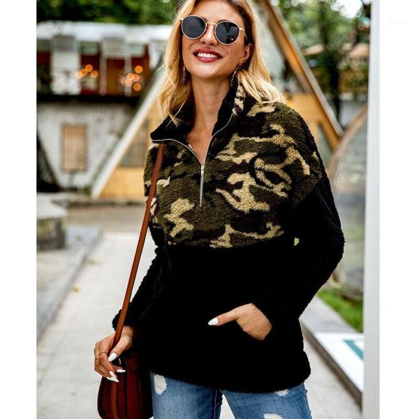 women's jackets winter women teddy bear zipper turn-down collar fleece coat pullover jumper warm1, Black;brown
women's jackets winter women teddy bear zipper turn-down collar fleece coat pullover jumper warm1, Black;brown