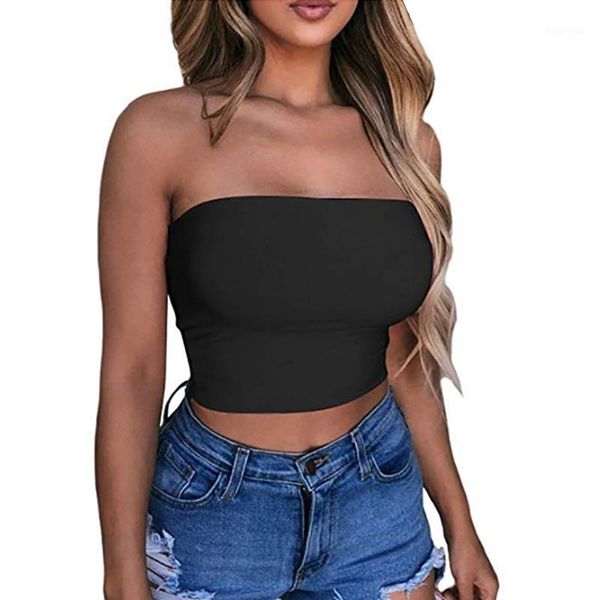 women summer off shoulder neon elastic boob tube blouse strapless bandeau crop shirts vest black white red blue1, White;black
women summer off shoulder neon elastic boob tube blouse strapless bandeau crop shirts vest black white red blue1, White;black