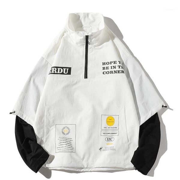 2020 streetwear autumn bomber jacket men stand collar ribbons mens jacket coat casual windbreaker pockets man outwear1, Black;brown
2020 streetwear autumn bomber jacket men stand collar ribbons mens jacket coat casual windbreaker pockets man outwear1, Black;brown