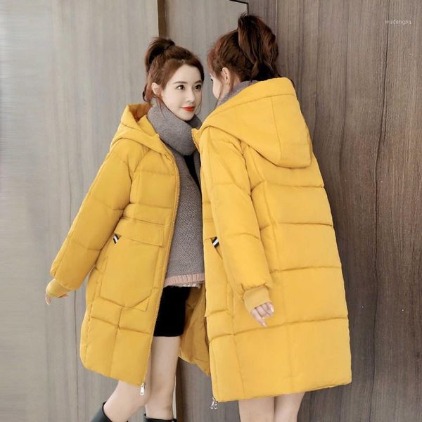 parkas women patchwork hooded simple solid 2020 new winter women's middle and long jacket loose jacket 011, Black
parkas women patchwork hooded simple solid 2020 new winter women's middle and long jacket loose jacket 011, Black