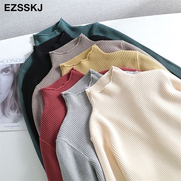 basic thick turtleneck sweater pullover women casual long sleeve chic bottom sweater female jumpers 201222, White;black
basic thick turtleneck sweater pullover women casual long sleeve chic bottom sweater female jumpers 201222, White;black
