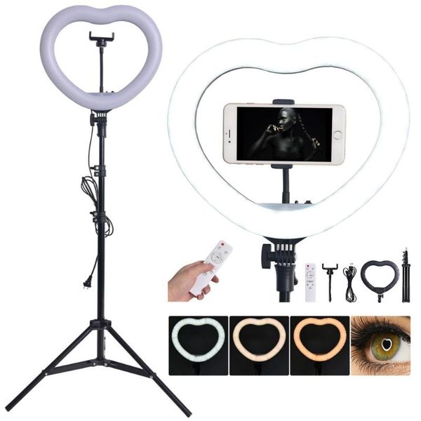 flash heads fusitu heart-shaped led lighting bi-color lamp pography light 3200k-5600k with tripod remote for makeup selfie studio
flash heads fusitu heart-shaped led lighting bi-color lamp pography light 3200k-5600k with tripod remote for makeup selfie studio