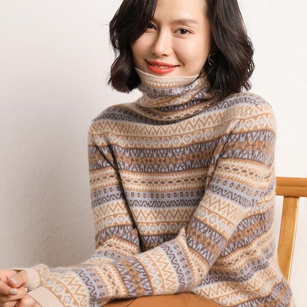 new arrival women print 100% sweaters fashion thick turtleneck cashmere knitting soft jumpers female high quanlity pull, White;black
new arrival women print 100% sweaters fashion thick turtleneck cashmere knitting soft jumpers female high quanlity pull, White;black