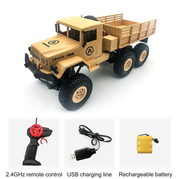 1:16 truck 2.4g six-wheel remote control high speed rc car military off-road climbing vehicle model toy for kids birthday gift
1:16 truck 2.4g six-wheel remote control high speed rc car military off-road climbing vehicle model toy for kids birthday gift