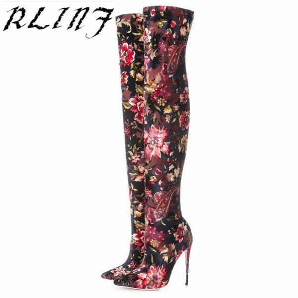 boots rlinf shoes woman thigh high for women mid heel comfy slouch stretch over the knee elastic women's large size 34-45, Black
boots rlinf shoes woman thigh high for women mid heel comfy slouch stretch over the knee elastic women's large size 34-45, Black