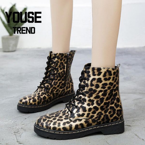 boots women 2021 women's leopard printing ankle autumn punk motorcycle winter, Black
boots women 2021 women's leopard printing ankle autumn punk motorcycle winter, Black