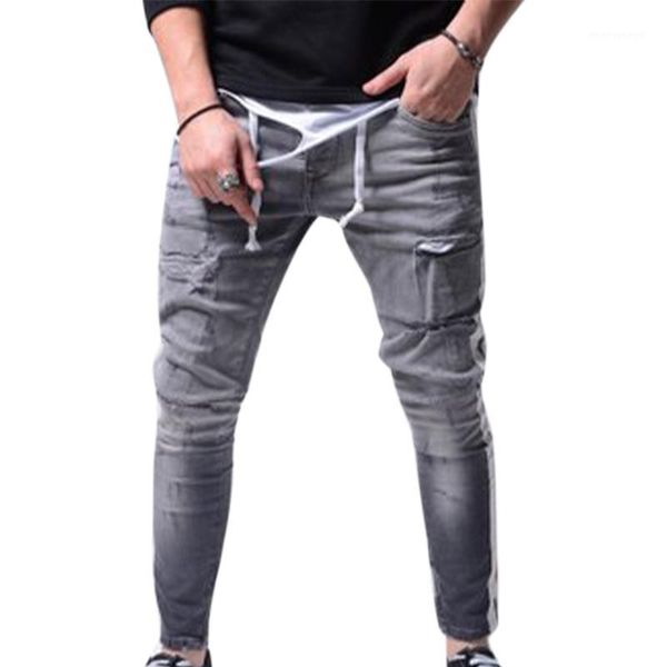 mens fashion ripped pants 2020 new jeans slim fit denim long pants pocket holes casual summer men jeans1, Blue
mens fashion ripped pants 2020 new jeans slim fit denim long pants pocket holes casual summer men jeans1, Blue