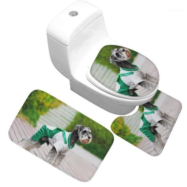 3pcs/set pet dog pattern bathroom toilet mat set soft flannel bath mats set anti-slip bathroom floor rugs toilet rug lid cover1
3pcs/set pet dog pattern bathroom toilet mat set soft flannel bath mats set anti-slip bathroom floor rugs toilet rug lid cover1