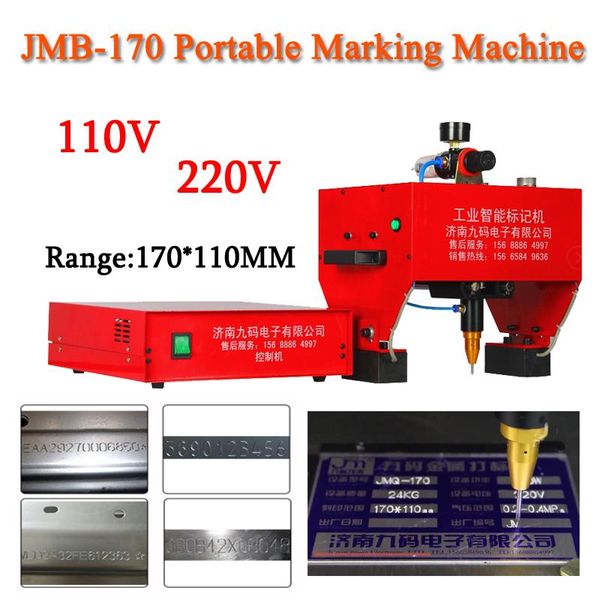 jmb-170 portable marking machine for vin code, pneumatic dot peen marking machine 110/220v 200w 1pc
jmb-170 portable marking machine for vin code, pneumatic dot peen marking machine 110/220v 200w 1pc