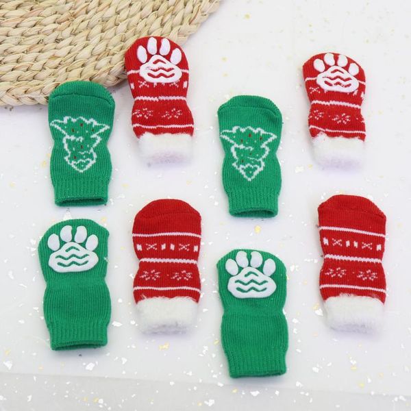 4pcs cute dog socks shoes pets knit socks autumn winter small dogs cat shoes chihuahua boots anti slip skid bottom pet wmtrny
4pcs cute dog socks shoes pets knit socks autumn winter small dogs cat shoes chihuahua boots anti slip skid bottom pet wmtrny