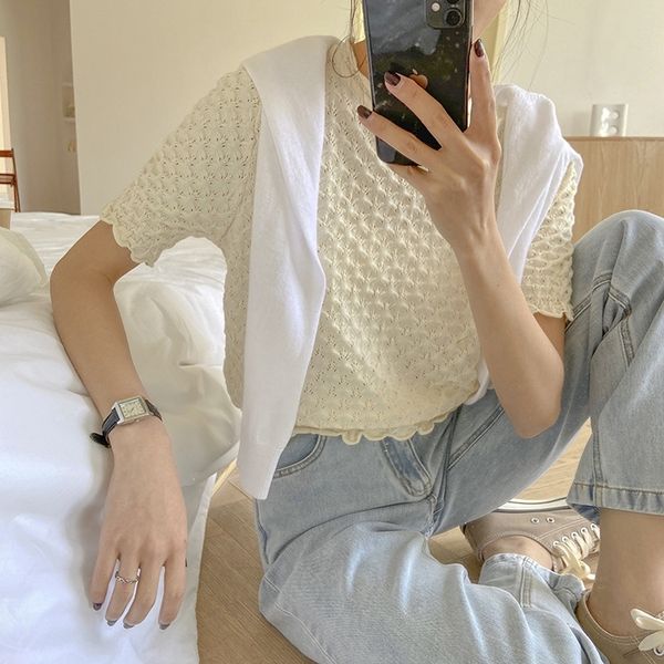 4mufq net red short wear t-shirt women's inschaowanghong korean summer clothes coat versatile t-shirt women's sleeve mrx1m, White
4mufq net red short wear t-shirt women's inschaowanghong korean summer clothes coat versatile t-shirt women's sleeve mrx1m, White