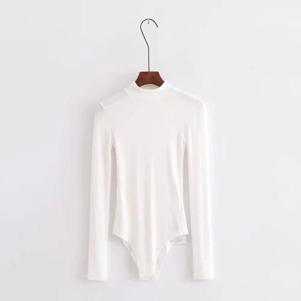 2021 new render unlined upper garment long-sleeved t-shirt speed sell pass half a turtleneck jumpsuits fall female v045, White
2021 new render unlined upper garment long-sleeved t-shirt speed sell pass half a turtleneck jumpsuits fall female v045, White