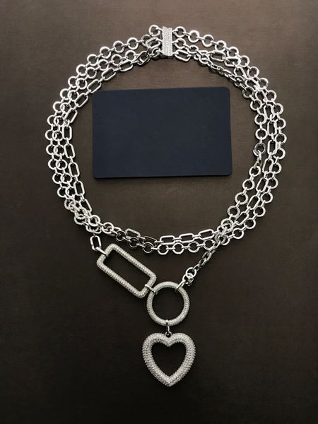 necklace choker three chain geometry designer jewelry locket bangle love watches women men couple fashion watche wedding party thanksgiving, Silver
necklace choker three chain geometry designer jewelry locket bangle love watches women men couple fashion watche wedding party thanksgiving, Silver