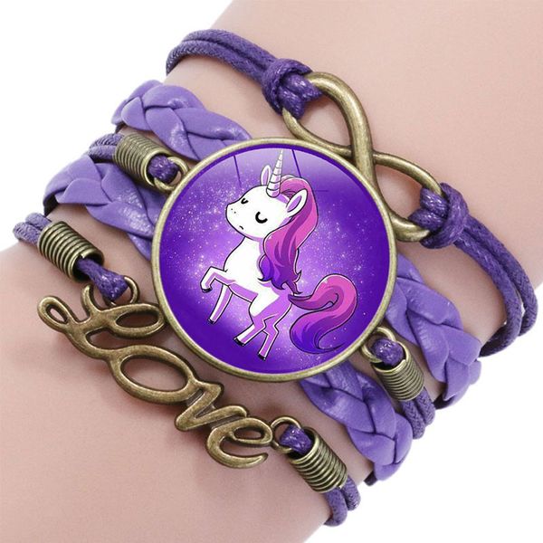 cute unicorn pegasus fly horse glass cabochon braided multi layer bracelets men women fashion leather bracelet jewelry gift, Golden;silver
cute unicorn pegasus fly horse glass cabochon braided multi layer bracelets men women fashion leather bracelet jewelry gift, Golden;silver