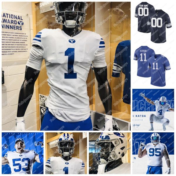 2020 byu cougars zach wilson isaiah herron jacob conover mason fakahua rhett reilly baylor romney ncaa college football jersey, Black 
2020 byu cougars zach wilson isaiah herron jacob conover mason fakahua rhett reilly baylor romney ncaa college football jersey, Black