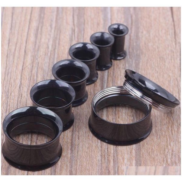 mix 5-20mm 36pcs stainless steel black internally threaded double flare flesh tunnel ear plug p jllheo carshop2006, Silver
mix 5-20mm 36pcs stainless steel black internally threaded double flare flesh tunnel ear plug p jllheo carshop2006, Silver