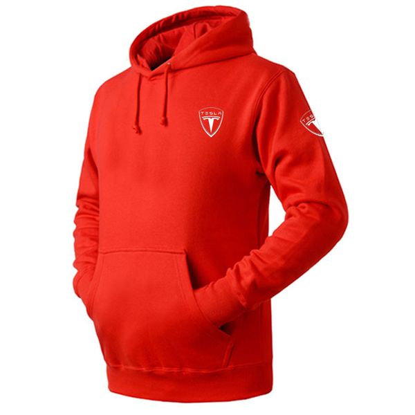 tesla pullover hoodies winter sweatshirt pullover, Black 
tesla pullover hoodies winter sweatshirt pullover, Black