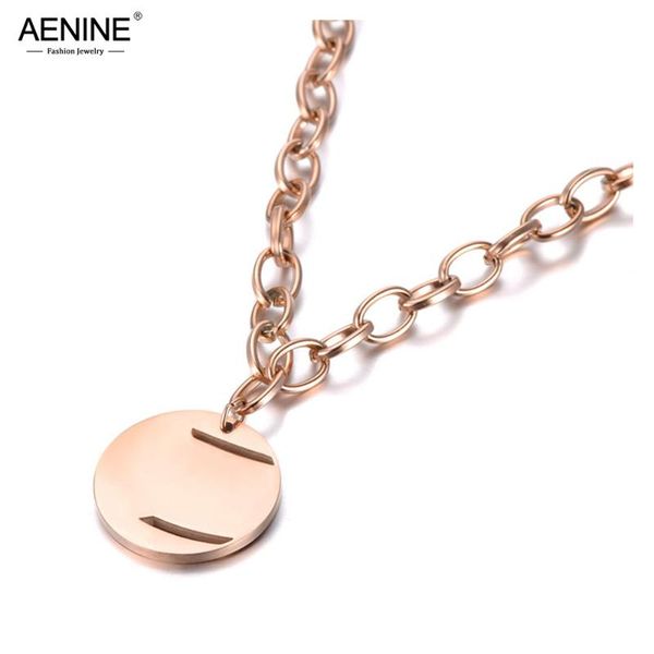 chokers aenine trendy bohemia titanium steel round tag charm pendant jewelry rose gold chain link beach necklace for women girls an19095, Golden;silver
chokers aenine trendy bohemia titanium steel round tag charm pendant jewelry rose gold chain link beach necklace for women girls an19095, Golden;silver