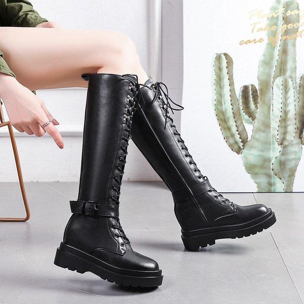 boots height increasing shoes pu leather knee high drop women's black zipper winter punk style platform long boots1
boots height increasing shoes pu leather knee high drop women's black zipper winter punk style platform long boots1