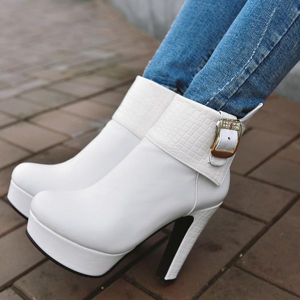 boots ymechic 2021 plus size white black fashion high heels ankle autumn buckle strap ladies party wedding bride platform shoes
boots ymechic 2021 plus size white black fashion high heels ankle autumn buckle strap ladies party wedding bride platform shoes