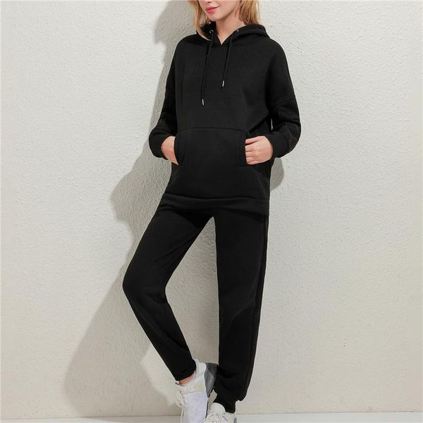 women's tracksuits harajuku ladies hoodies 2 pcs set autumn hooded long sleeves pockets pullovers solid lace up pants streetwear female, Gray
women's tracksuits harajuku ladies hoodies 2 pcs set autumn hooded long sleeves pockets pullovers solid lace up pants streetwear female, Gray