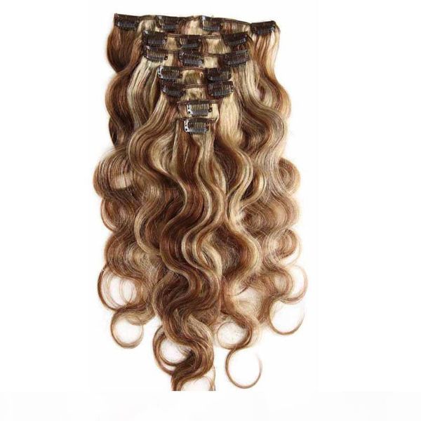 7a 100% virgin human hair extensions clip in remy hair body wave full head mix color, Black;brown
7a 100% virgin human hair extensions clip in remy hair body wave full head mix color, Black;brown