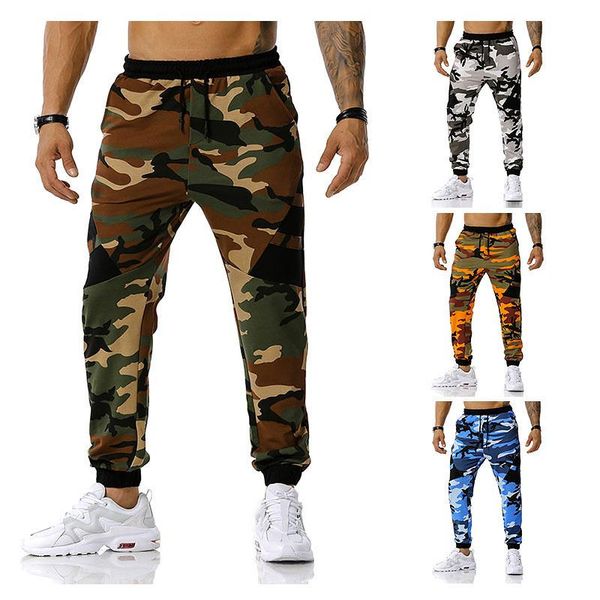 men's pants 2021 mens man stitching camouflage jogging outdoor sports fitness hip hop casual trousers fashion streetwear, Black
men's pants 2021 mens man stitching camouflage jogging outdoor sports fitness hip hop casual trousers fashion streetwear, Black