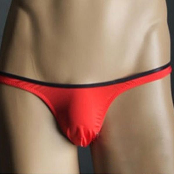 men underwear thong briefs solid color low waist breathability underwear solid color pouch t-back panties male underpants, Black;white
men underwear thong briefs solid color low waist breathability underwear solid color pouch t-back panties male underpants, Black;white