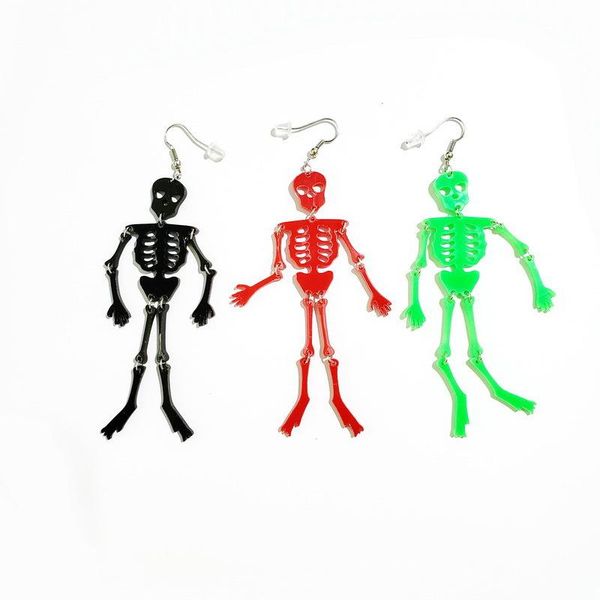 dangle & chandelier halloween skull acrylic drop earrings funny skeleton fashion cool punk for rock women, Silver
dangle & chandelier halloween skull acrylic drop earrings funny skeleton fashion cool punk for rock women, Silver
