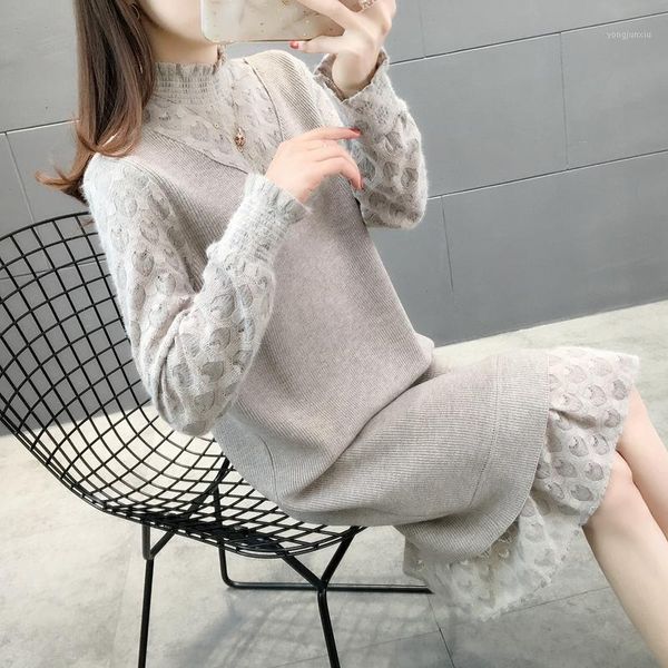 5012 real s12 needle medium length chiffon splicing half high collar knitting fake two pieces 731, White;black
5012 real s12 needle medium length chiffon splicing half high collar knitting fake two pieces 731, White;black