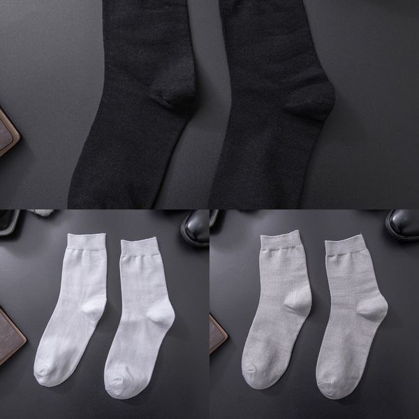zwvxz cotton and autumn and winter solid double needle men's color medium simple business men's socks tube solid color socks weajy, Black
zwvxz cotton and autumn and winter solid double needle men's color medium simple business men's socks tube solid color socks weajy, Black