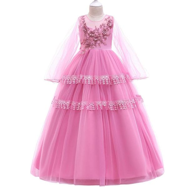 children's gauze long-sleeved dress embroidered applique beaded princess long flower wedding mesh girl baby kg-14, Red;yellow
children's gauze long-sleeved dress embroidered applique beaded princess long flower wedding mesh girl baby kg-14, Red;yellow