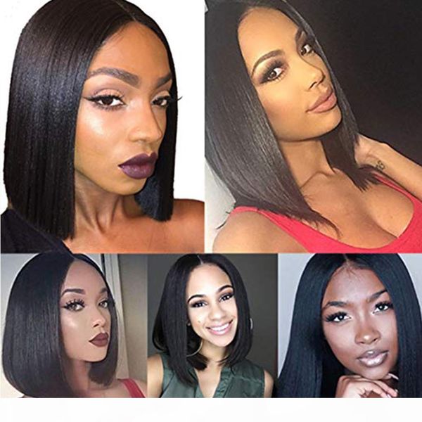 8-10inch 150% density human hair wigs virgin peruvian hair yaki kinky straight lace front wigs for black women baby hair around, Black;brown
8-10inch 150% density human hair wigs virgin peruvian hair yaki kinky straight lace front wigs for black women baby hair around, Black;brown
