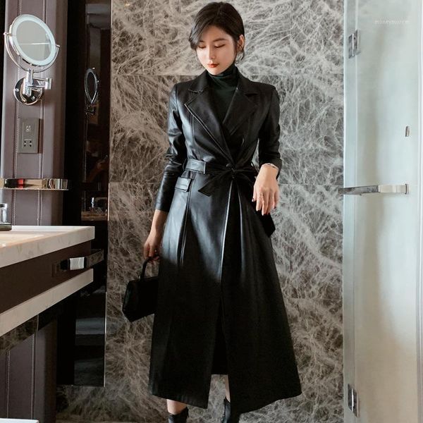 quality autumn 2021 new cross border women's fashion lapel lace up waist long windbreaker over knee coat for women 36941, Tan;black
quality autumn 2021 new cross border women's fashion lapel lace up waist long windbreaker over knee coat for women 36941, Tan;black