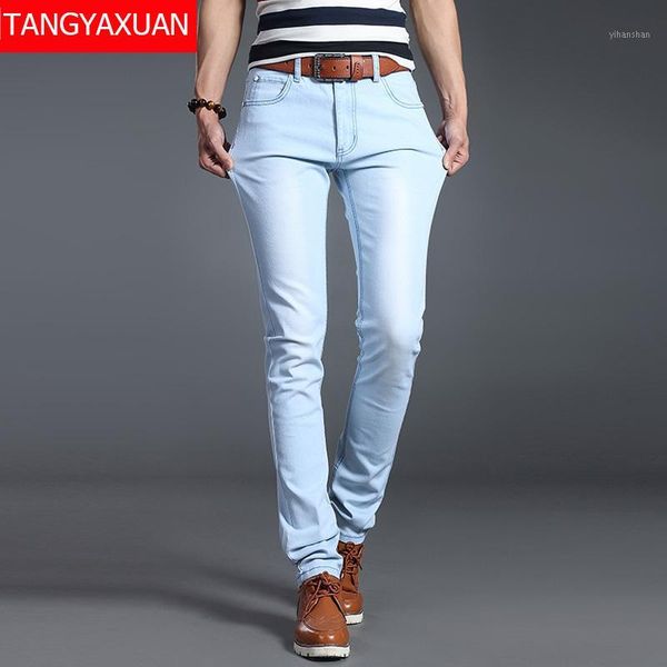 men stretch skinny jeans male designer brand super elastic straight trousers jeans slim fit fashion denim for male, blue1, Blue
men stretch skinny jeans male designer brand super elastic straight trousers jeans slim fit fashion denim for male, blue1, Blue