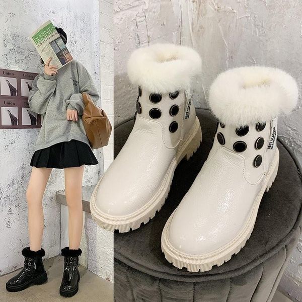 2020 new winter snow boots women shoes letter zip warm plush fur platform waterproof short rain boots woman botas de mujer, Black
2020 new winter snow boots women shoes letter zip warm plush fur platform waterproof short rain boots woman botas de mujer, Black