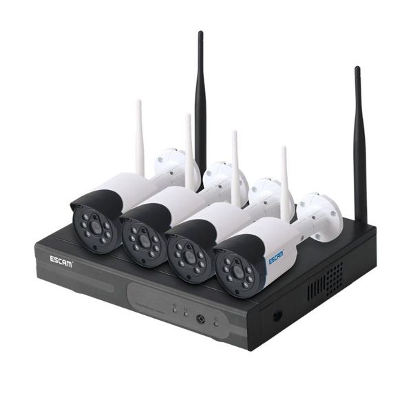 escam wnk404 4ch wifi ip cameras wifi nvr kit hd 720p infrared outdoor waterproof ip66 day/night vision ir-cut security camera
escam wnk404 4ch wifi ip cameras wifi nvr kit hd 720p infrared outdoor waterproof ip66 day/night vision ir-cut security camera