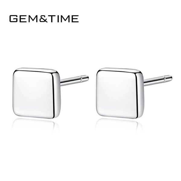 stud gem&time simple square small earrings women's 925 sterling silver trendy charm fine jewelry gift se0071, Golden;silver
stud gem&time simple square small earrings women's 925 sterling silver trendy charm fine jewelry gift se0071, Golden;silver