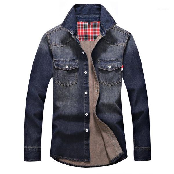 vogue denim jackets men coat casual teens denim jacket cotton turn-down collar long sleeve bomber jackets1, Black;brown
vogue denim jackets men coat casual teens denim jacket cotton turn-down collar long sleeve bomber jackets1, Black;brown