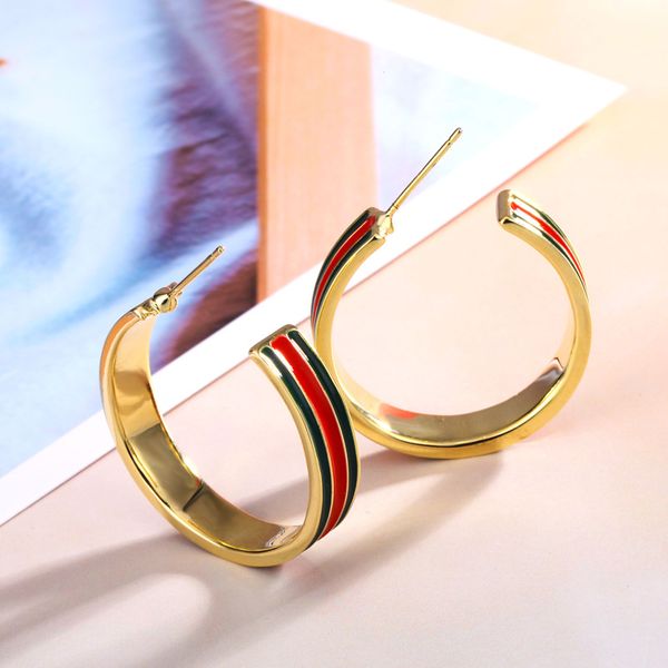 european and american famous classic earrings red and green alloy c- shaped earrings womens exquisite elegant stud earring cross-border hot, Golden
european and american famous classic earrings red and green alloy c- shaped earrings womens exquisite elegant stud earring cross-border hot, Golden
