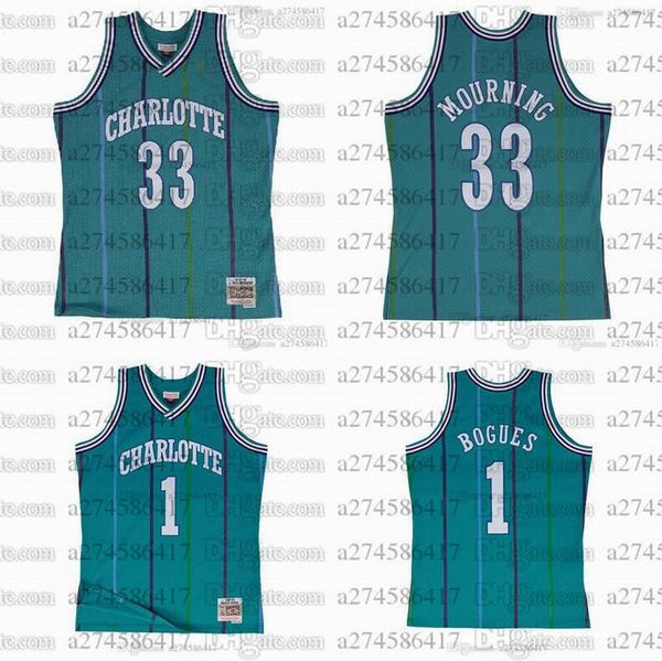 men women youth basketball charlotte hornets 33 alonzo mourning 1 muggsy bogues 1992-93 hardwoods classics retro jersey, Black;red
men women youth basketball charlotte hornets 33 alonzo mourning 1 muggsy bogues 1992-93 hardwoods classics retro jersey, Black;red