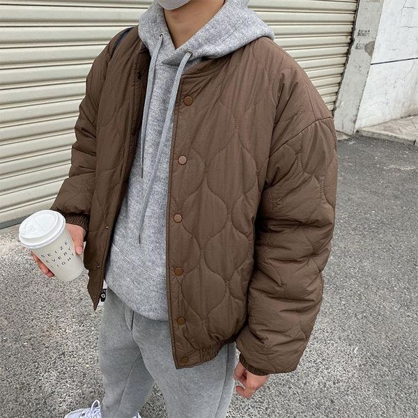 men's down & parkas 2021 autumn and winter youth pure color simple stand-up collar cotton-padded jacket fashion casual top, Black
men's down & parkas 2021 autumn and winter youth pure color simple stand-up collar cotton-padded jacket fashion casual top, Black