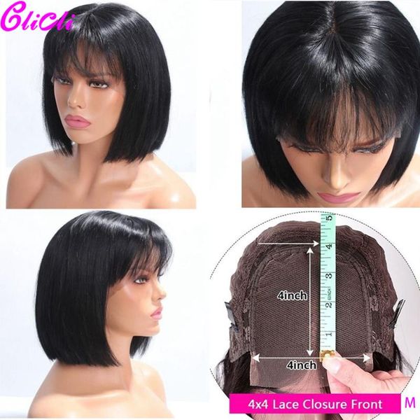 lace wigs 13x4 frontal bob wig straight human hair with bangs 4x4 closure remy brazilian 150%, Black;brown
lace wigs 13x4 frontal bob wig straight human hair with bangs 4x4 closure remy brazilian 150%, Black;brown