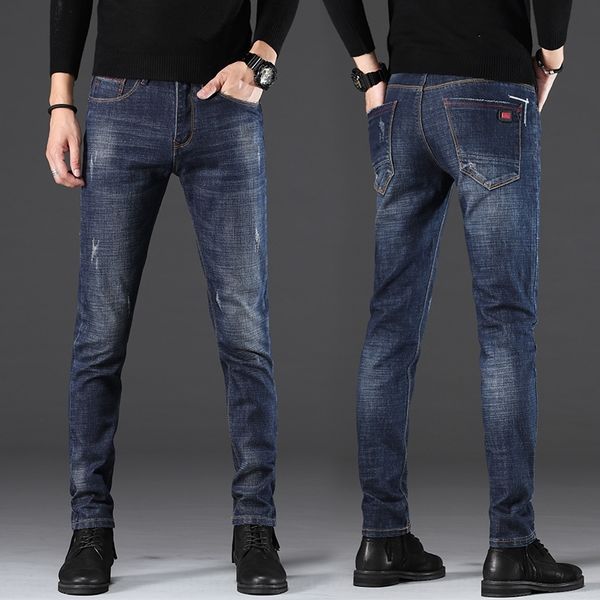 lqyar 2020 four-season men's crossbody slimming korean pants and casual stretch spring men's casual pants jeans and jeans autumn q, Blue
lqyar 2020 four-season men's crossbody slimming korean pants and casual stretch spring men's casual pants jeans and jeans autumn q, Blue