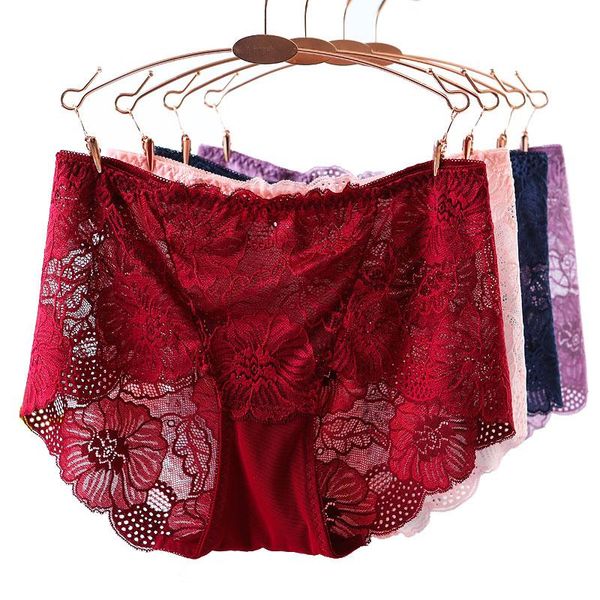 women's panties underwear women plus size lace transparent comfortable briefs seamless lingerie lady cotton high-rise, Black;pink
women's panties underwear women plus size lace transparent comfortable briefs seamless lingerie lady cotton high-rise, Black;pink